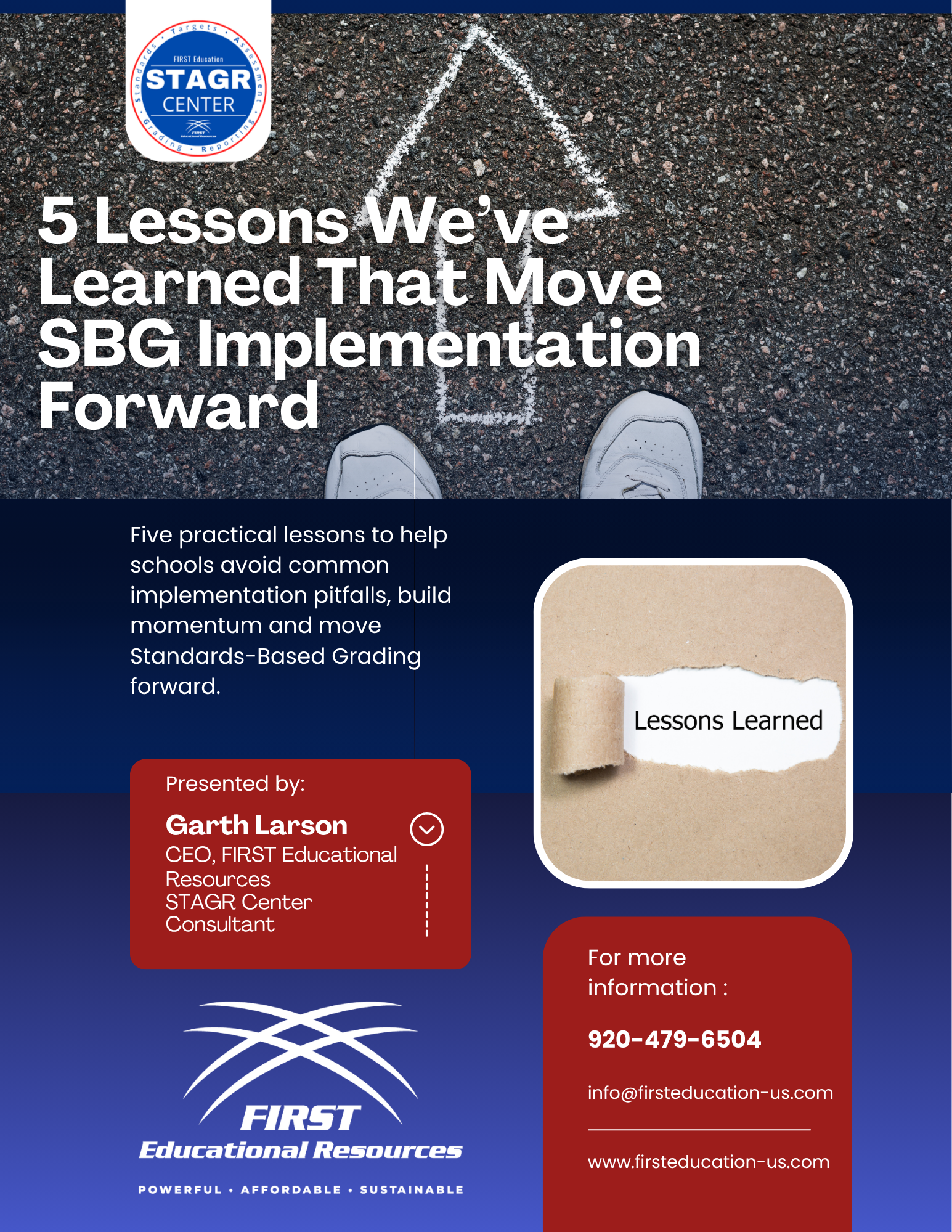 5 Lessons We’ve Learned That Move SBG Implementation Forward Webinar - Free Resource 5 Lessons We’ve Learned That Move SBG Implementation Forward Webinar - Free Resource