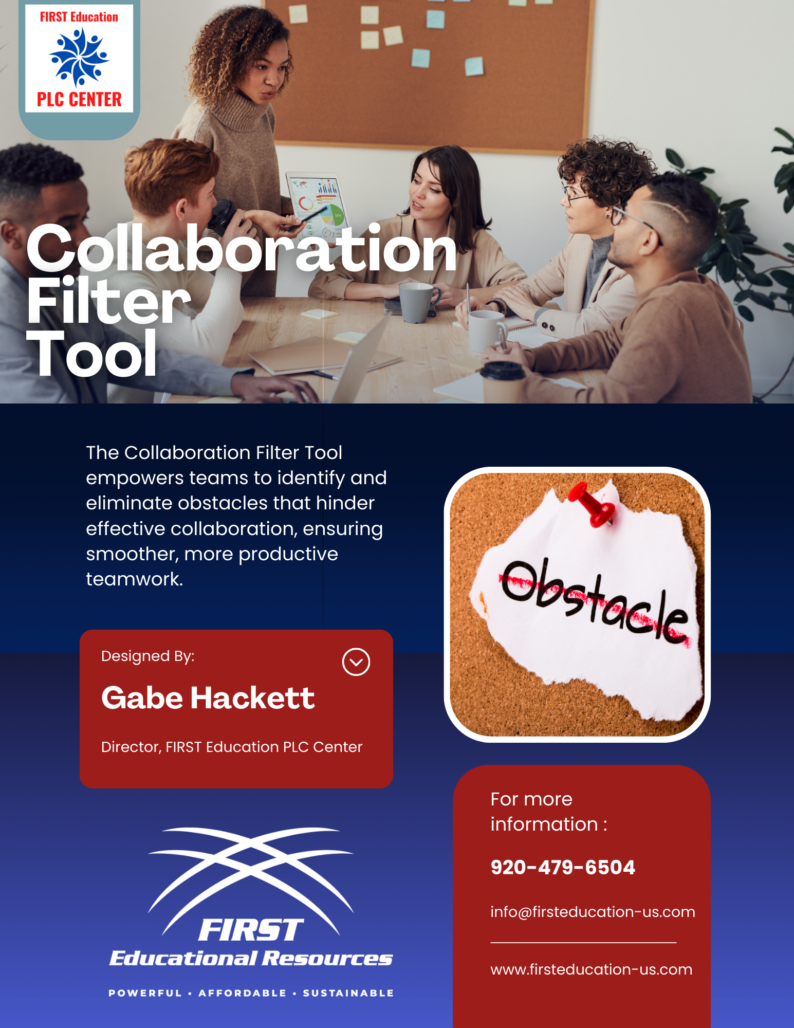 PLC Collaboration Filter Tool