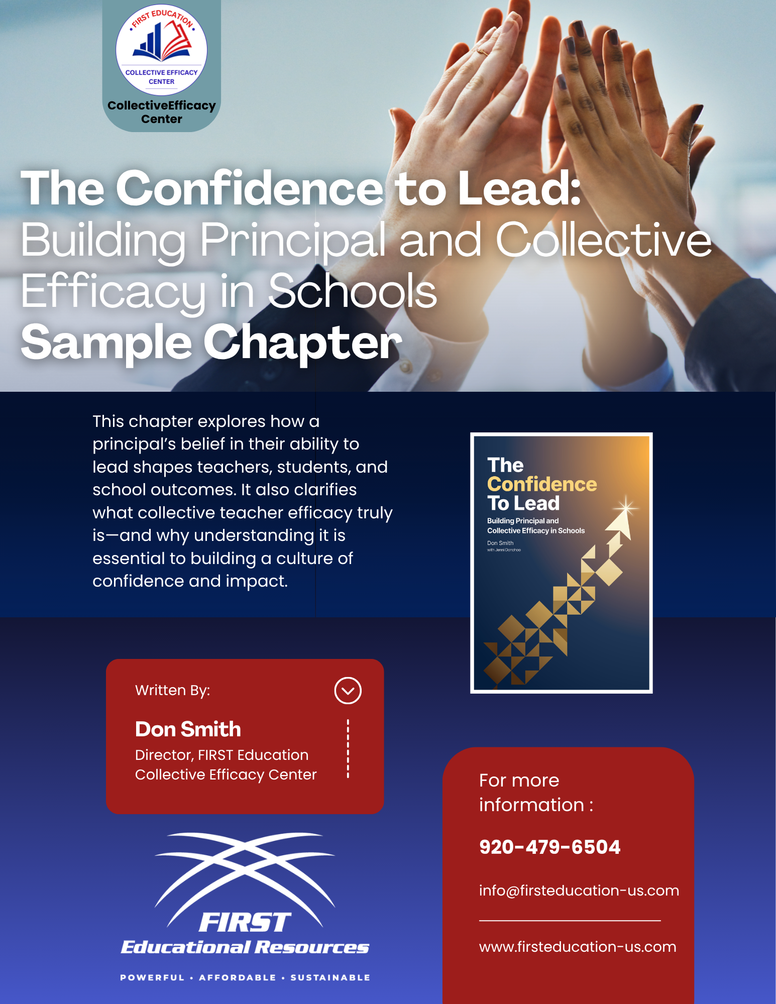 The Confidence to Lead - Sample Chapter
