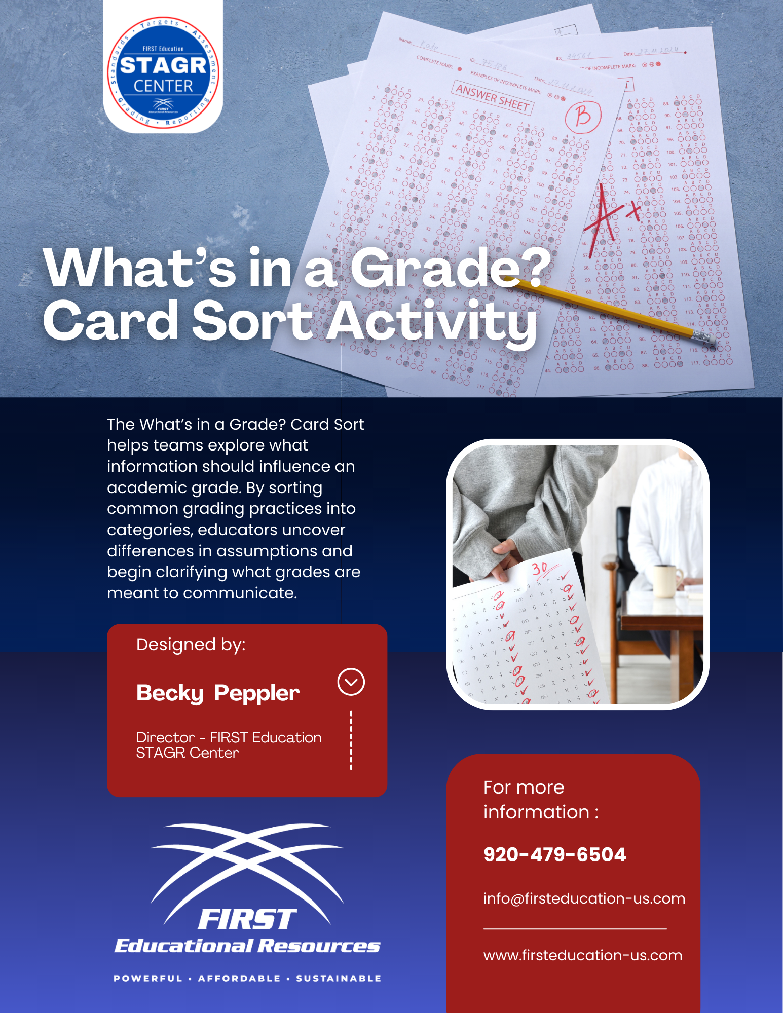 What’s in a Grade Card Sort Activity - Free Resource What’s in a Grade Card Sort Activity - Free Resource