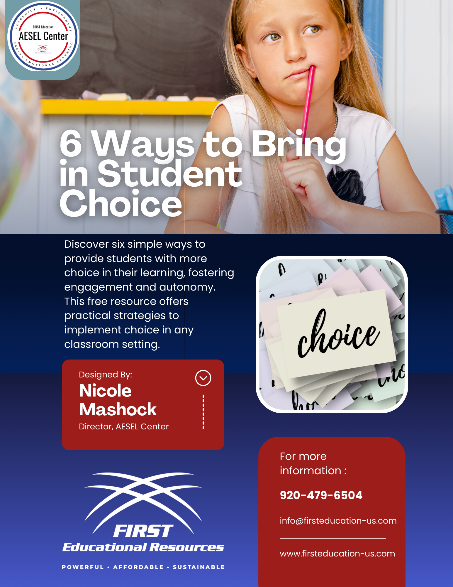 6 Ways to Bring in Student Choice