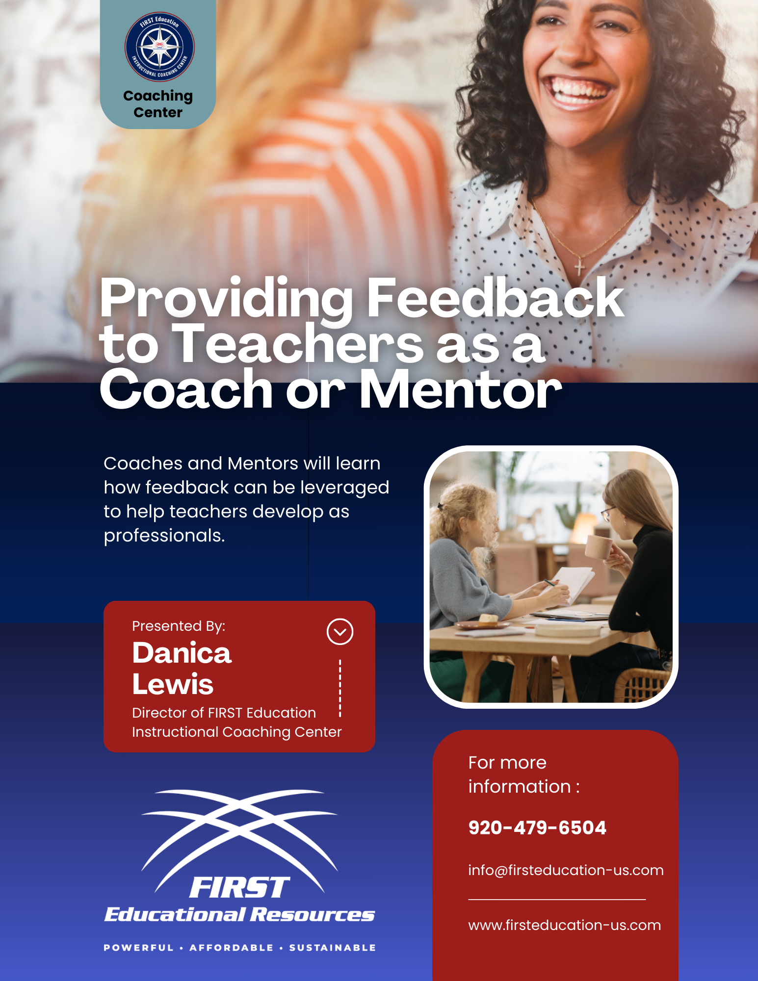 Free Resource - Providing Feedback to Teachers as a Coach or Mentor